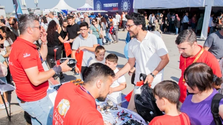 Selçuk Üniversitesinin tasarladığı dronelar TEKNOFEST’te ilgi odağı oldu